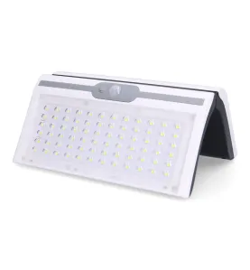 Applique Solaire Blanc 6W 430lm IP44 - Blanc Du Jour 6500K