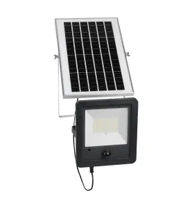 Projecteur Solaire Focus avec Détecteur 300W 1800 lm IP65 - Blanc du Jour 6500K