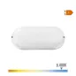 Applique murale ovale LED 18W IP44 1820lm - Blanc du Jour 6400K