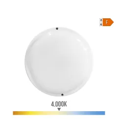 Applique Murale Ronde LED 18W Ø20 1820lm IP44 - Blanc Neutre 4000K