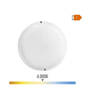 Applique Murale Ronde LED 18W Ø20 1820lm IP44 - Blanc Neutre 4000K