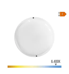 Applique murale ronde LED 18W Ø20 1820lm - Blanc Du Jour 6400K