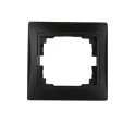 Plaque simple horizontal DOMO - Plaque de 81 x 81mm en PC