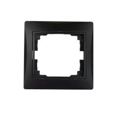 Plaque simple horizontal DOMO - Plaque de 81 x 81mm en PC