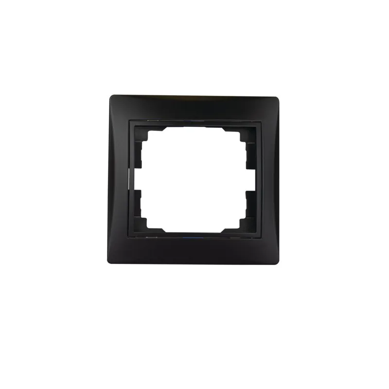 Plaque simple horizontal DOMO - Plaque de 81 x 81mm en PC