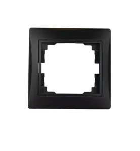 Plaque simple horizontal DOMO - Plaque de 81 x 81mm en PC