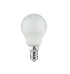 Source lumineuse LED BILO LED - 6,5W - 806lm - 3000K Blanc Chaud - E14 - Globe 45mm x 82mm - Blanc