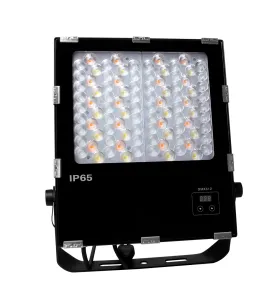 Projecteur De Jardin LED 100W 7500LM IP65 25° -  RGB+CCT 2700~6500K (DMX512 & RDM)