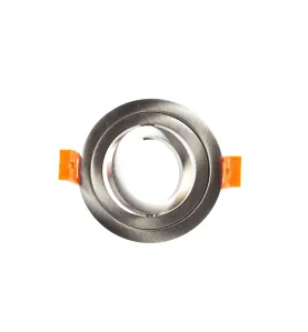 Support de spot encastrable rond orientable 3 anneaux