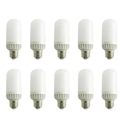 Lot de 10 Ampoules LED E27 12W (Équivalent 100W) - Blanc Naturel 4100K