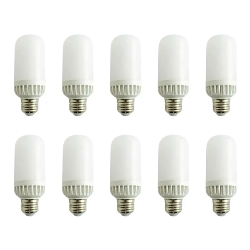 Lot de 10 Ampoules LED E27 12W (Équivalent 100W) - Blanc Naturel 4100K