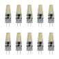 Lot de 10 Ampoules G4 LED 1,5W lumière 15W - Blanc Naturel 4100K