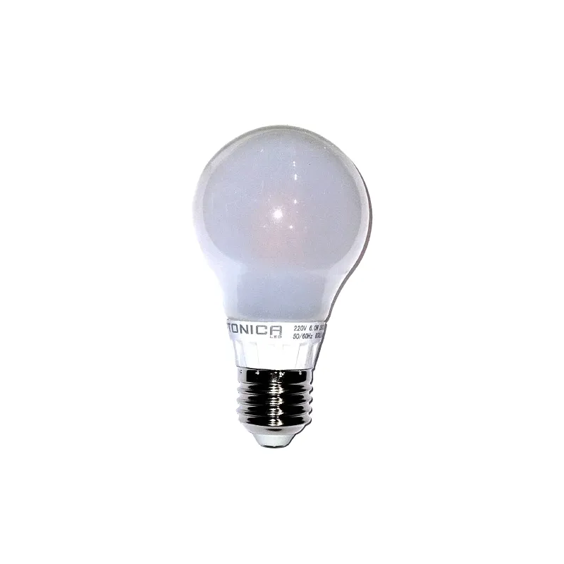 Ampoule LED A60 6W E27 - Blanc Chaud 2700K