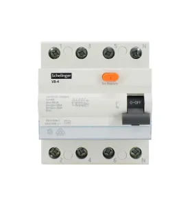 Disjoncteur différentiel 4P 25A 30mA - Protection électrique - Rail DIN - IP20