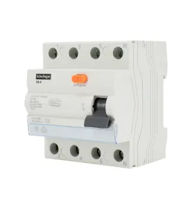 Disjoncteur différentiel 4P 40A 30mA - Pouvoir de coupure 4kV - Rail DIN - IP20