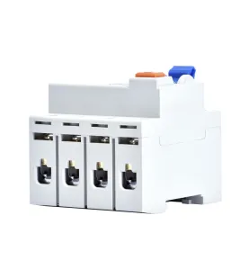 Disjoncteur différentiel tétrapolaire 25A 300mA - Protection AC 4kV - Rail DIN 4 modules