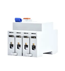 Disjoncteur différentiel tétrapolaire 25A 300mA - Protection AC 4kV - Rail DIN 4 modules