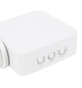 Détecteur de mouvement micro-ondes - 1200W - Angle 360° - Blanc - IP20