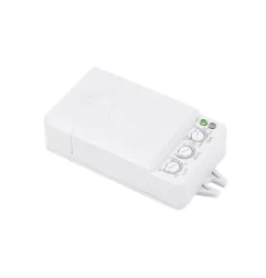 Détecteur de mouvement micro-ondes 360° - 500W - IP20 - 24VDC - Blanc