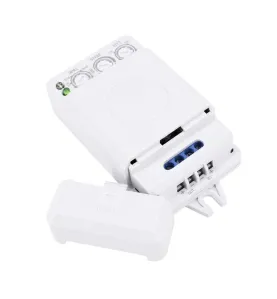 Détecteur de mouvement micro-ondes 360° - 500W - IP20 - 24VDC - Blanc