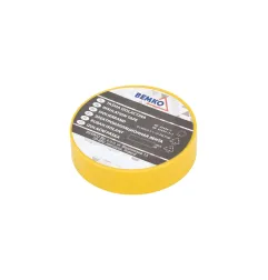 Ruban Isolant PVC Jaune - 15mm x 10m - Épaisseur 0,13mm - Adhésif Électrique