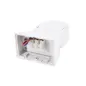 Détecteur de mouvement extérieur - 1200W - IP65 - Blanc - 180° - 12m