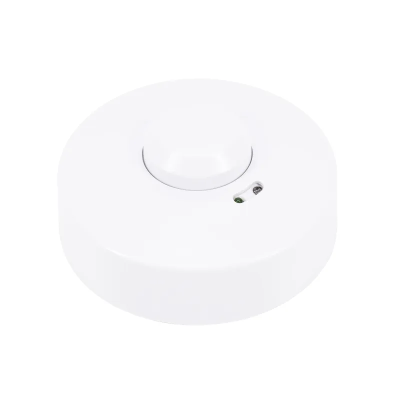 Détecteur de mouvement micro-ondes - 1200W - Angle 360° - IP20 - Blanc - 96x96x43mm