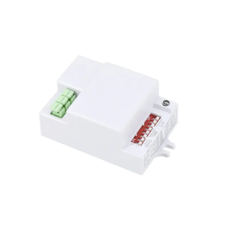 Détecteur de mouvement micro-ondes - 500W - 360° - IP20 - Blanc - Portée 15m