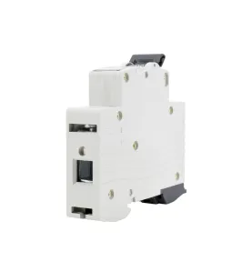 Disjoncteur modulaire 1P - 10A - Courbe C - 4kV - Rail DIN - Protection contre les surintensités