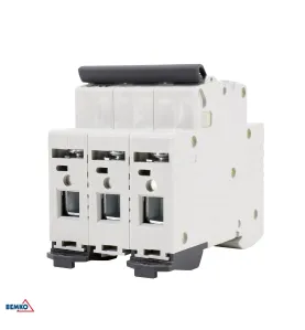 Disjoncteur Tripolaire 50A - Protection Électrique 400V - Rail DIN - IP20