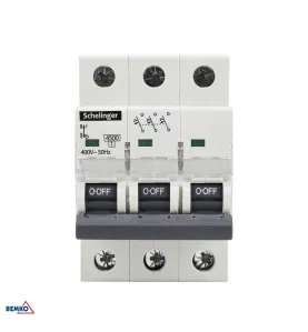 Disjoncteur Tripolaire 50A - Protection Électrique 400V - Rail DIN - IP20