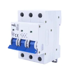 Disjoncteur 3P B 6A - Protection électrique - Rail DIN - IP20 - 415V AC