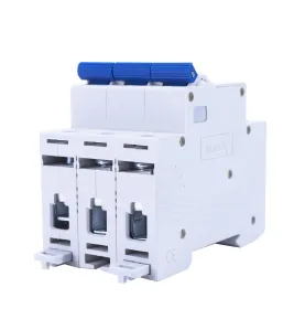 Disjoncteur 3P B 6A - Protection électrique - Rail DIN - IP20 - 415V AC