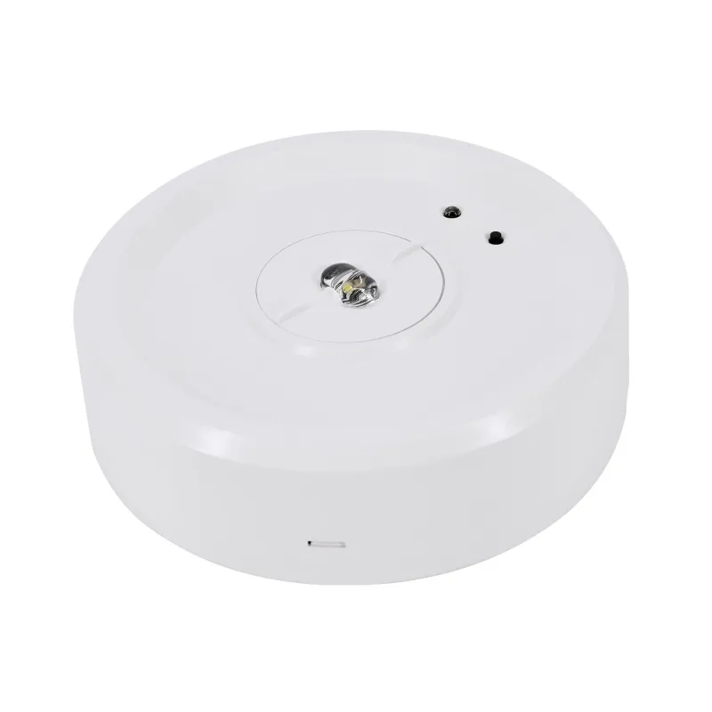 Luminaire d'urgence encastré SKALER CIRCLE - 3W - IP40 - 161lm - Blanc du jour 6000K - Autotest 3H