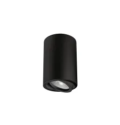 Spot encastrable Ulter GU10 - Noir - 50W max - IP20 - Ø70mm - Aluminium