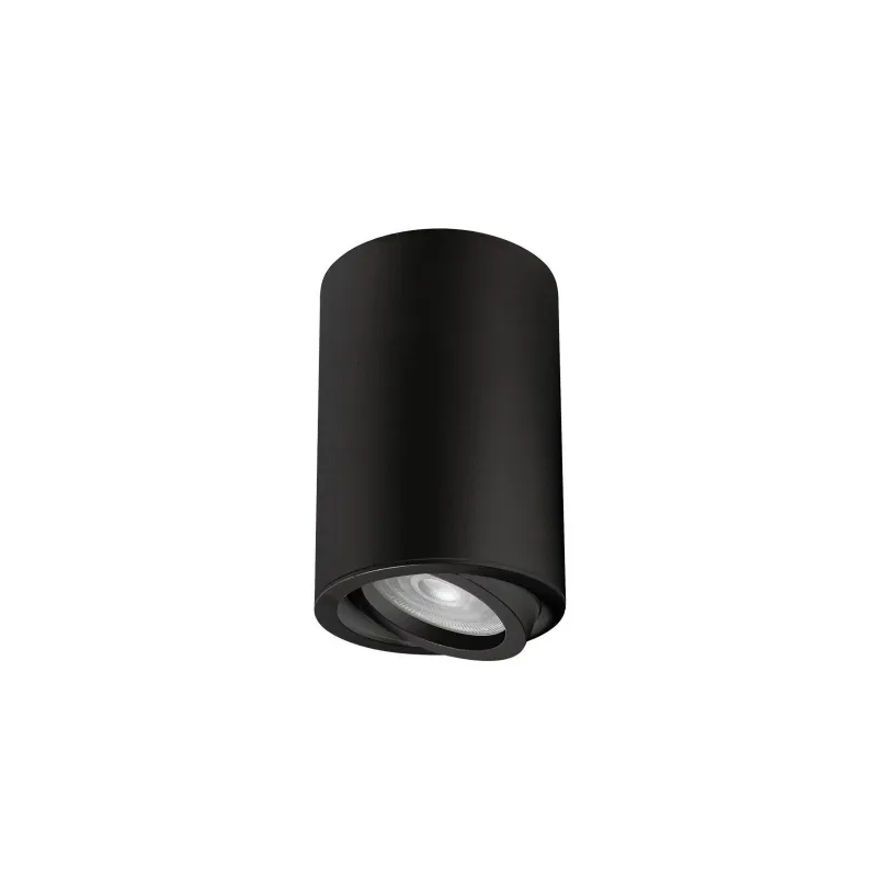 Spot encastrable Ulter GU10 - Noir - 50W max - IP20 - Ø70mm - Aluminium