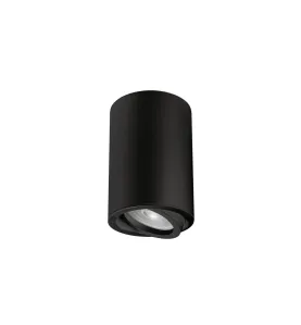 Spot encastrable Ulter GU10 - Noir - 50W max - IP20 - Ø70mm - Aluminium