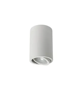 Spot encastrable blanc - GU10 50W max - IP20 - Ø70mm - Aluminium - Classe I