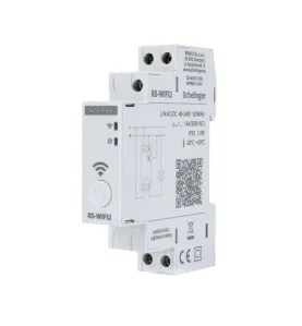 Minuteur astronomique WiFi - 1 canal - 1,5W - 85-265V AC - Rail DIN - IP20