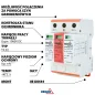 Parafoudre DC 3P - 1000V - Classe T2 - 40kA - Rail DIN - IP20 - Schelinger