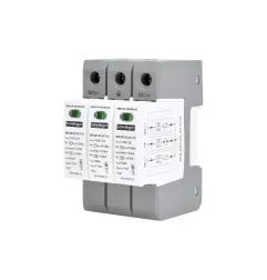 Parafoudre 3P SCHELINGER - 12.5kA - DC 1000V - Classe T1+T2 - Rail DIN - IP20