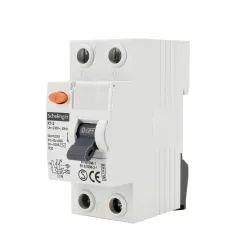 Disjoncteur différentiel AC 2P 25A 30mA - Protection électrique - Rail DIN - IP20