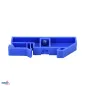 Bornier pour rail DIN - 6x9mm - Bleu - Installation facile - Tension d'isolement 500V