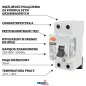 Disjoncteur différentiel 63A 30mA - Protection électrique 2 pôles - Rail DIN - Schneider