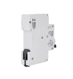 Disjoncteur différentiel 1P - 6A - 30mA - Type AC - Rail DIN - Protection contre les surintensités