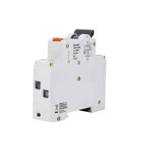 Disjoncteur différentiel 1P - 6A - 30mA - Type AC - Rail DIN - Protection contre les surintensités