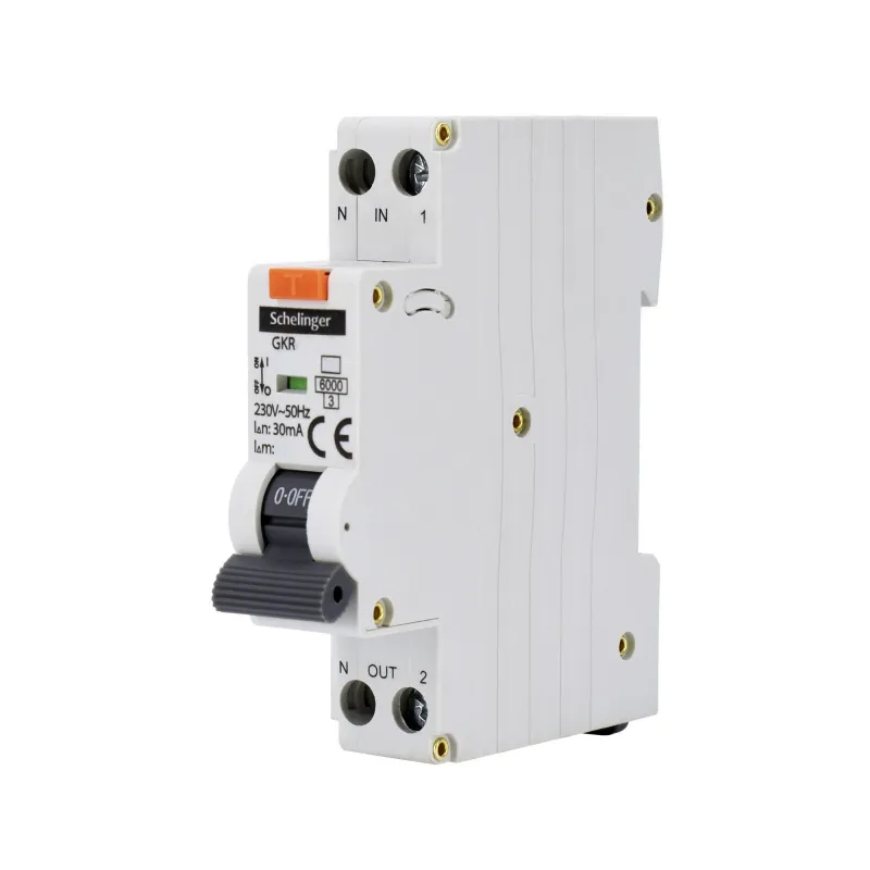 Disjoncteur différentiel SCHELINGER - 1P B 10A 30mA Type AC - Rail DIN - Protection électrique