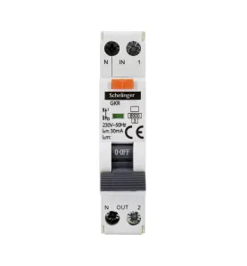 Disjoncteur différentiel 1P - 25A - 30mA - Type AC - Schneider - Protection électrique efficace