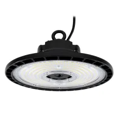 Highbay LED PARIT - 100W - 16000lm - 4000K - IP65 - Noir - 270x270x115mm