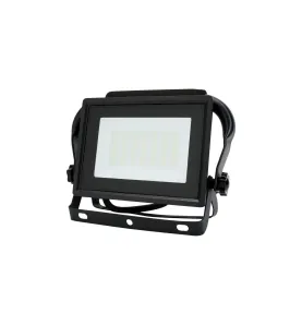 Projecteur LED portable KASTEL 2 - 30W - 2550lm - 6500K - IP65 - Noir - 190x165x31mm